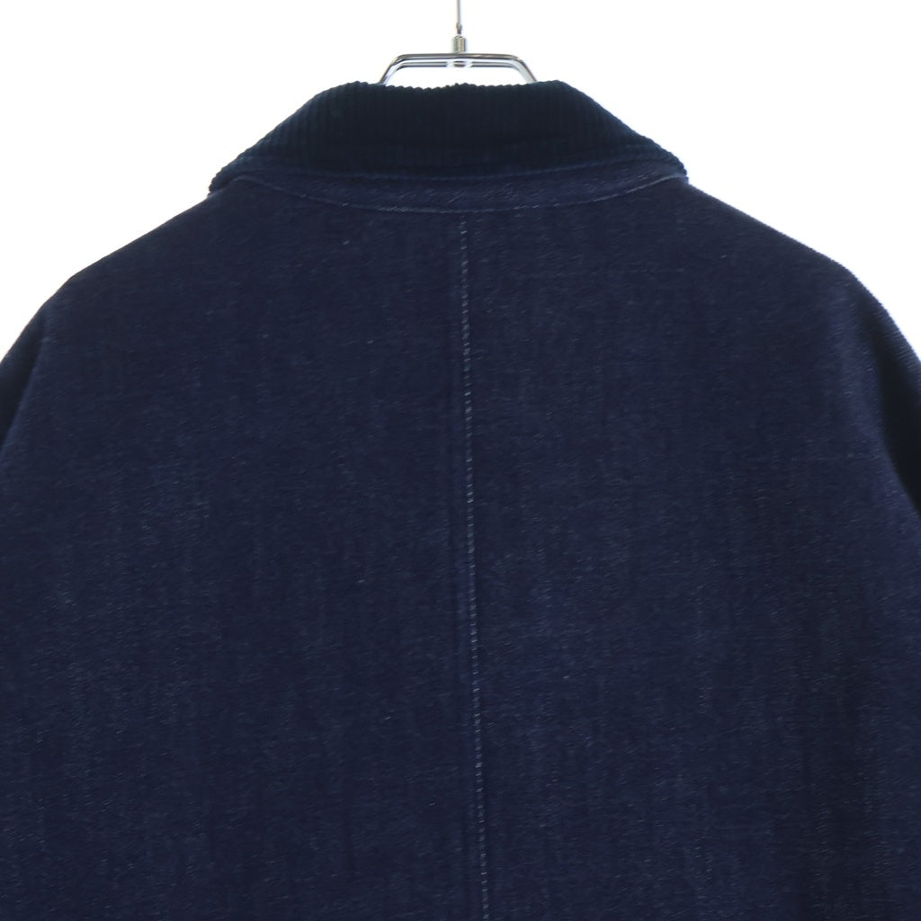 everyone(エブリワン) soft denim coverall jacket ソフトデニム カバーオールジャケット インディゴ EV25-JK31