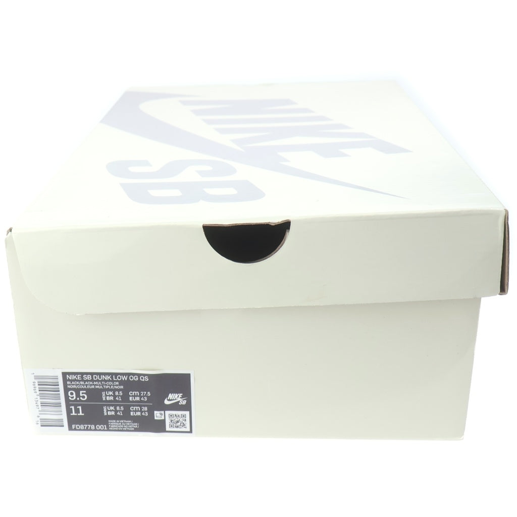 NIKE SB(ナイキエスビー) ×Supreme DUNK LOW RAMMELLZEE FD8778-001 シュプリーム ダンク ロー ラメルジー ローカットスニーカー マルチ US9.5/27.5cm