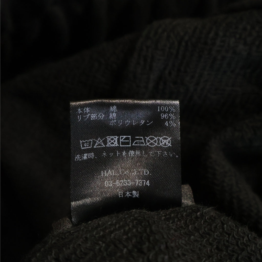 cvtvlist(カタリスト) USUAL SWEAT PANTS ロゴエンブロイダリー ユージュアル スウエット イージーパンツ ブラック 2501100401