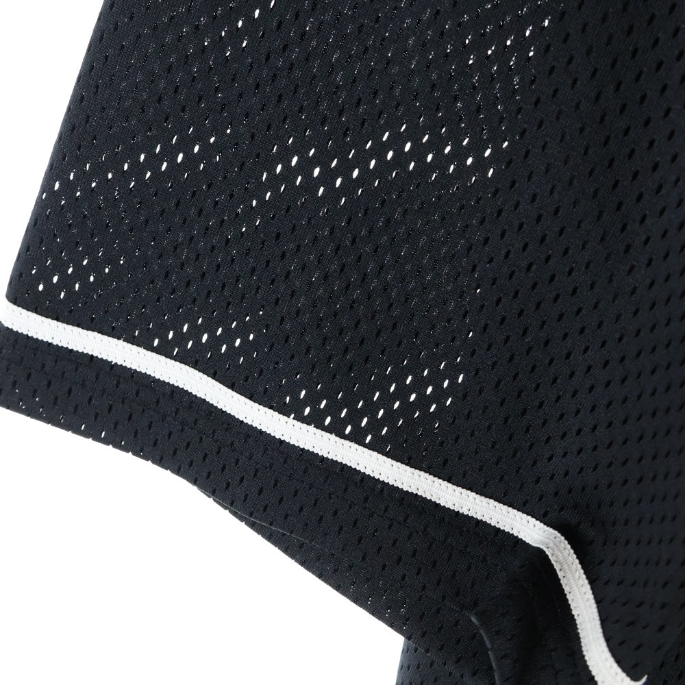 SUPREME(シュプリーム) 25SS Old English Baseball Jersey ラメワッペン 半袖ゲームシャツ ブラック