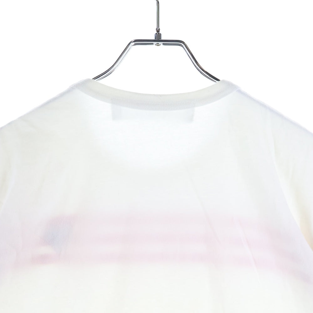 PLAY COMME des GARCONS(プレイコムデギャルソン) AD2004 ハートロゴ コットン クルーネック 半袖Tシャツ カットソー ホワイト/レッド AZ-T024