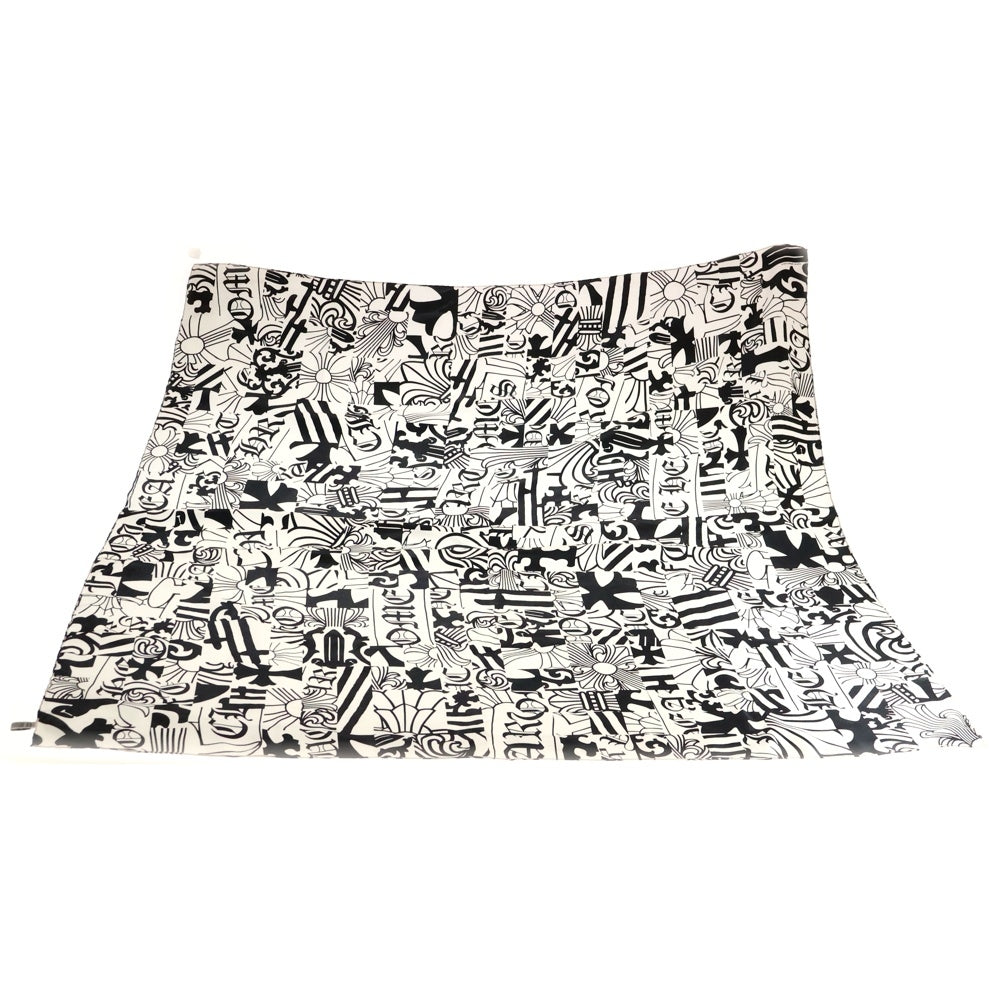 CHROME HEARTS(クロムハーツ) CH SCARF 総柄 クロスモチーフシルクスカーフ マルチ