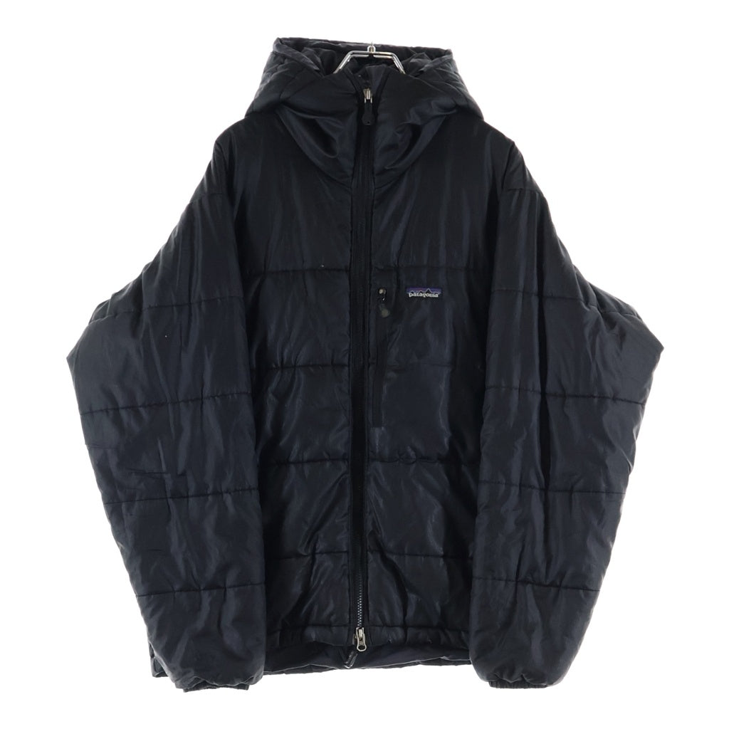 PATAGONIA(パタゴニア) 00S VINTAGE DAS PARKA ヴインテージ ダスパーカー ロゴデザイン フーデッド ジップアップ ダウンジャケット ブラック