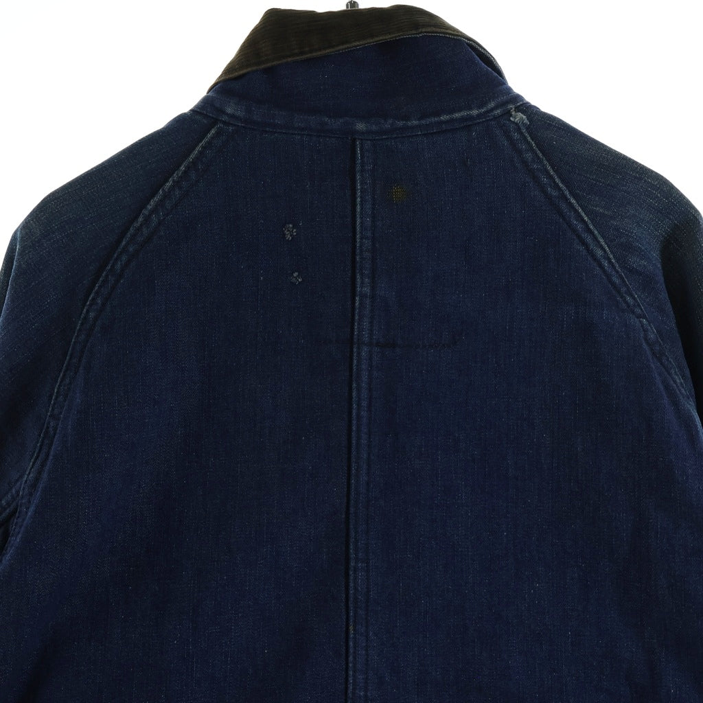 HEADLIGHT(ヘッドライト) 40‐50S VINTAGE ヴィンテージ ライナー ブランケット デニム カバーオール ジャケット インディゴ