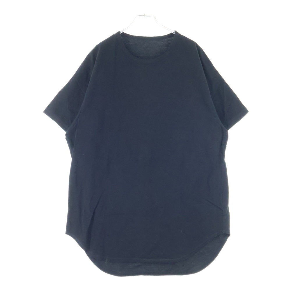 Ground Y(グラウンドワイ) 20SS クルーネック 半袖Tシャツカットソー ブラック GN-T11-040