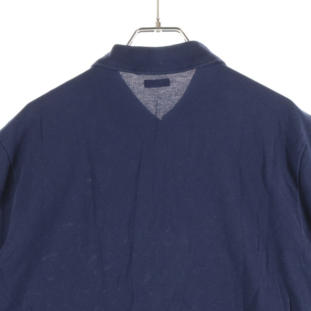 POLO RALPH LAUREN(ポロラルフローレン) CUSTOM SLIM FIT スモールポニー刺繍 コットン 半袖ポロシャツ ネイビー