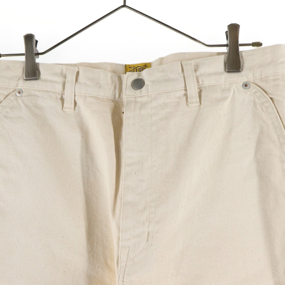 UNION(ユニオン) THE PAINTER PANTS パッチロゴデザイン ジップアップ ペインターパンツ ホワイト TB0-0009