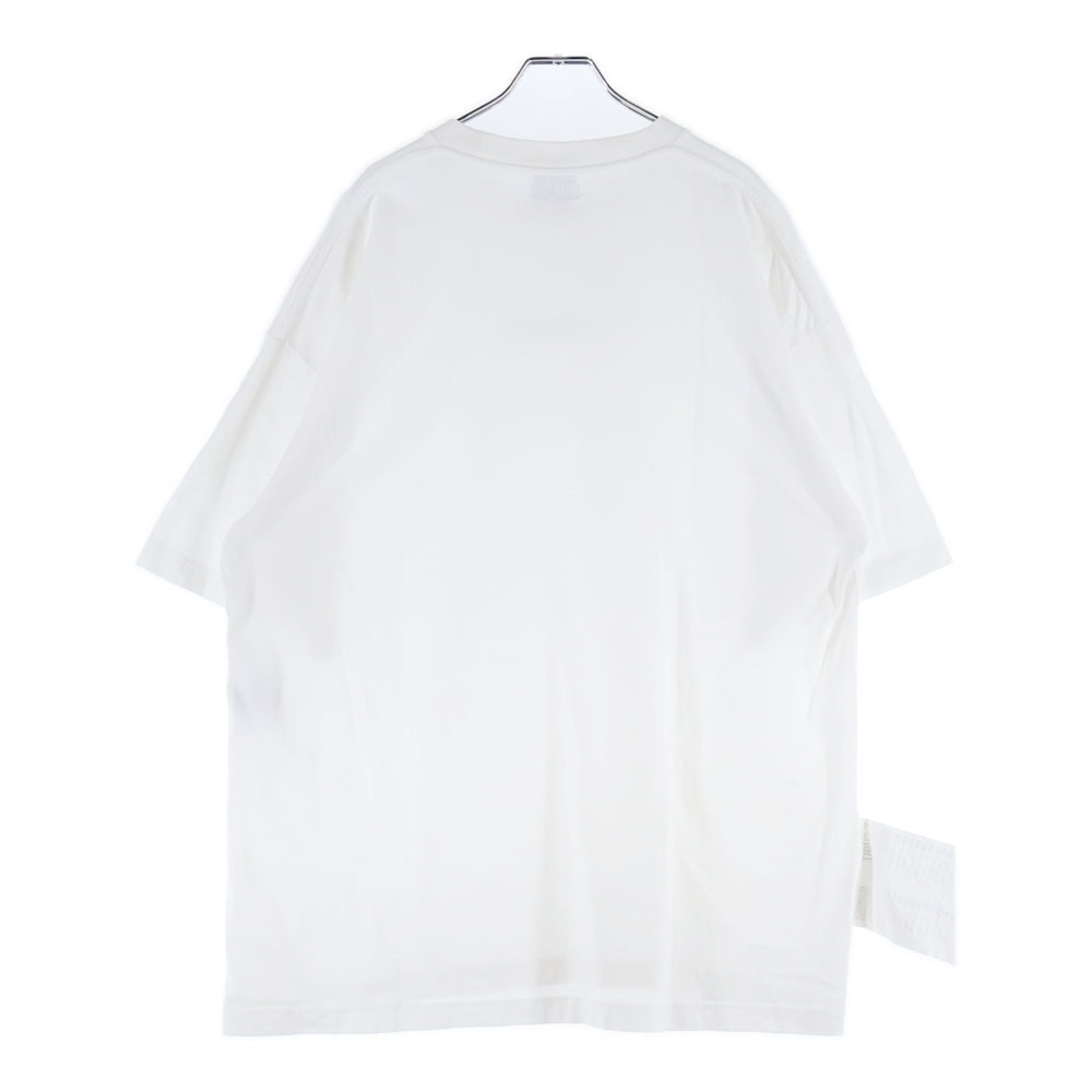 VETEMENTS(ヴェトモン) 19AW BIG TAG LOGO T-SHIRT ビッグタグ ロゴ 半袖Tシャツ カットソー ホワイト UAH20TR611