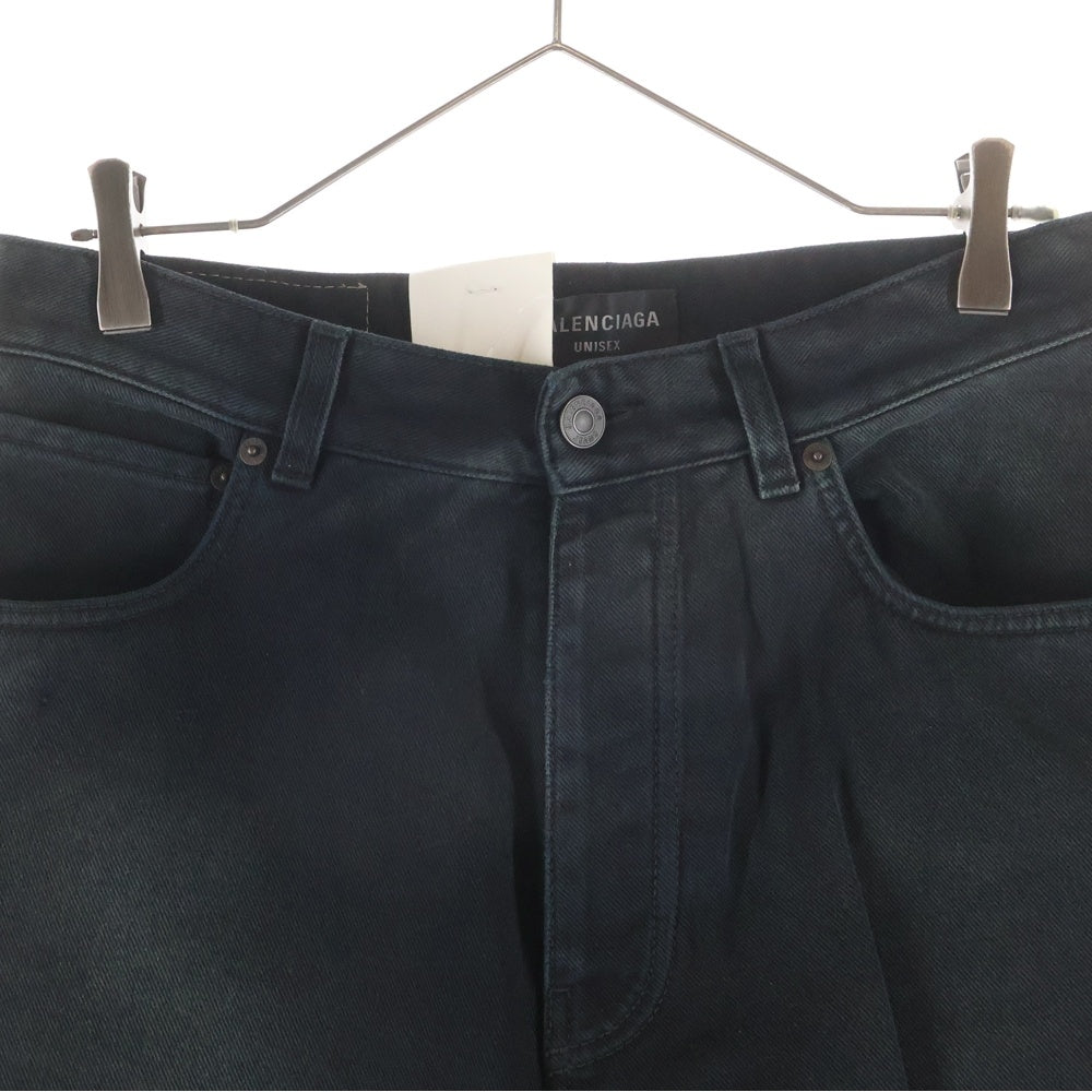 BALENCIAGA(バレンシアガ) TICKER BAGGY LARGE BAGGY FIT バギーデニムパンツ ブラック 767977