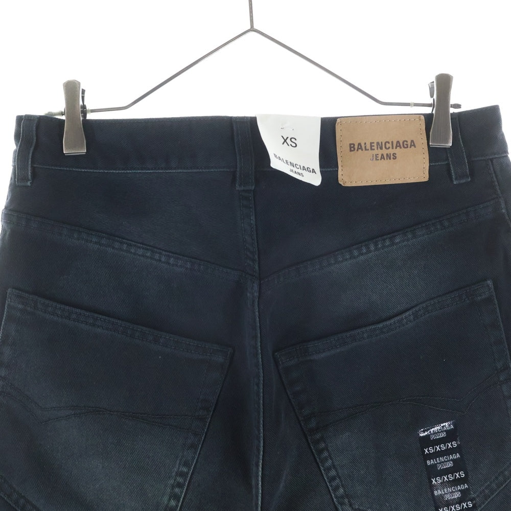 BALENCIAGA(バレンシアガ) TICKER BAGGY LARGE BAGGY FIT バギーデニムパンツ ブラック 767977