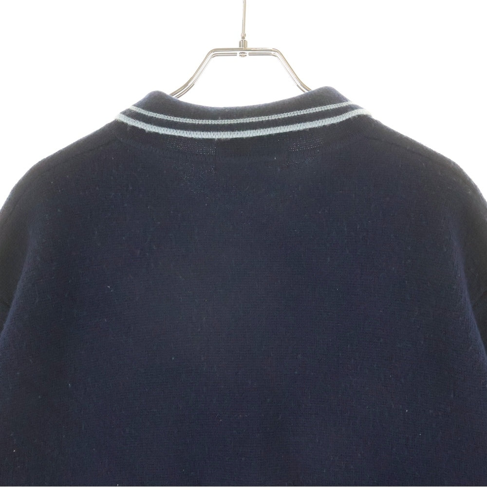 SUPREME(シュプリーム) 24AW Zip Up Polo Sweater ジップアップポロ スウェットセーター ブルー