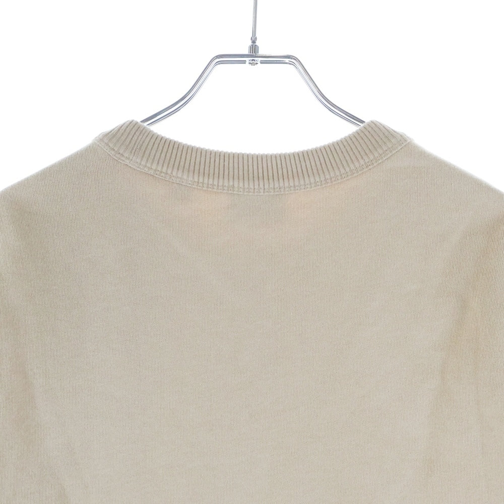 BURBERRY(バーバリー) ラバーロゴプリント クルーネック プルオーバー スウェットトレーナー ベージュ 8043277 レディース