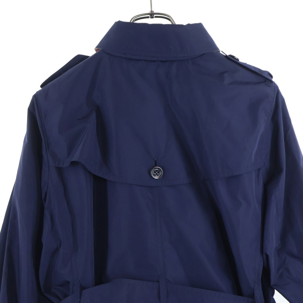 BURBERRY LONDON(バーバリーロンドン) ポリエステル メッシュ トレンチコート レディース ネイビー B2A20-125-28