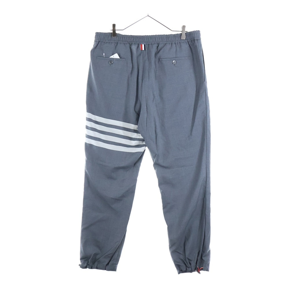 THOM BROWNE(トムブラウン) 4BAR JOGGER PANTS 4バー ウール ジョガーパンツ グレー MTT030A-06146-035