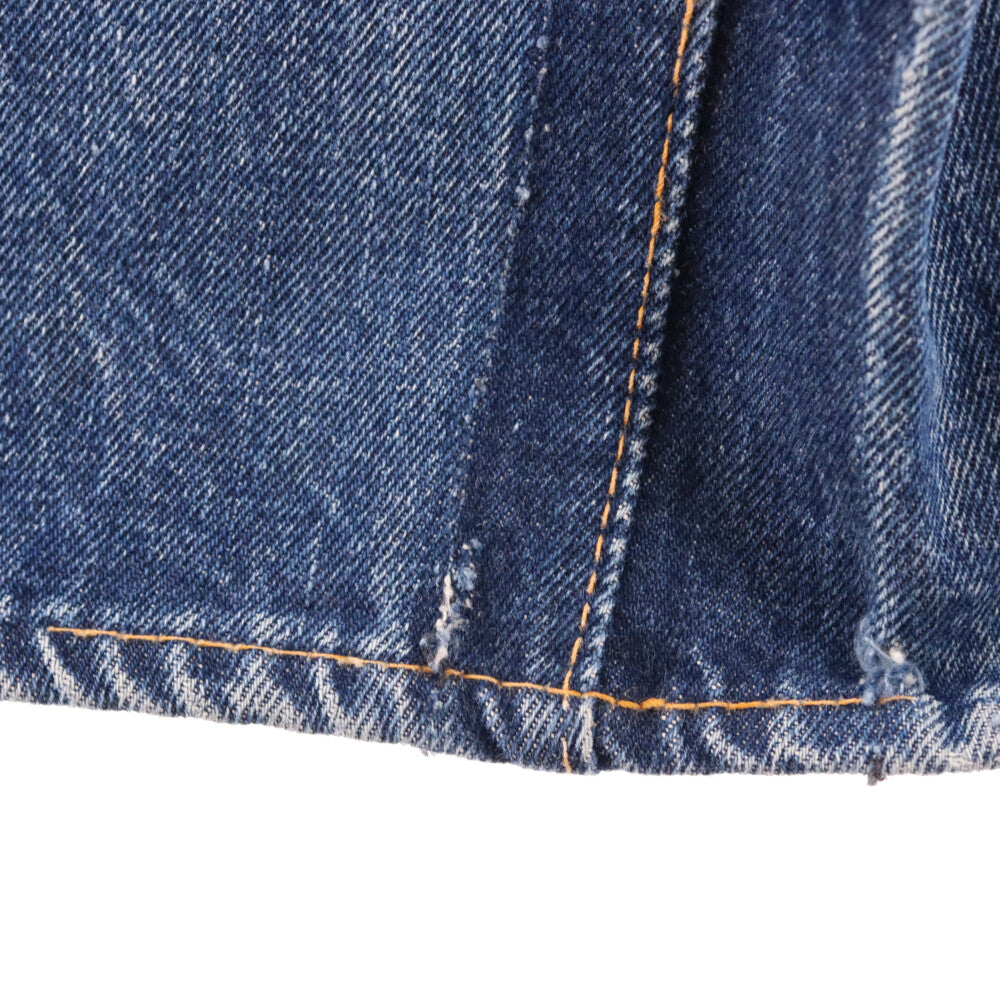 Levi's(リーバイス) 60s 501XX BIG-E 両面均等V S刻印 紙パッチギャラ無し デニムパンツ インディゴブルー