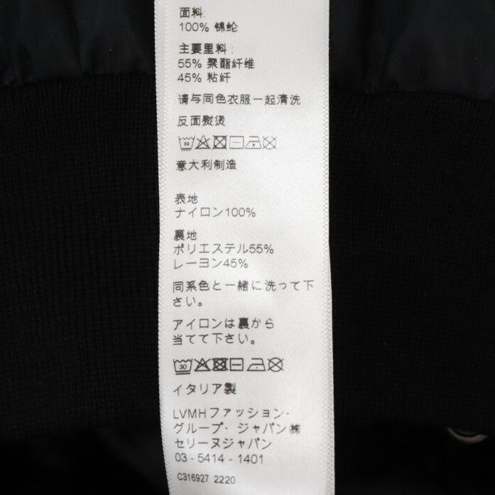 CELINE(セリーヌ) BOY DOLL COACH JACKET 2W751495M ボーイドール プリント コーチジャケット ブラック ナイロン