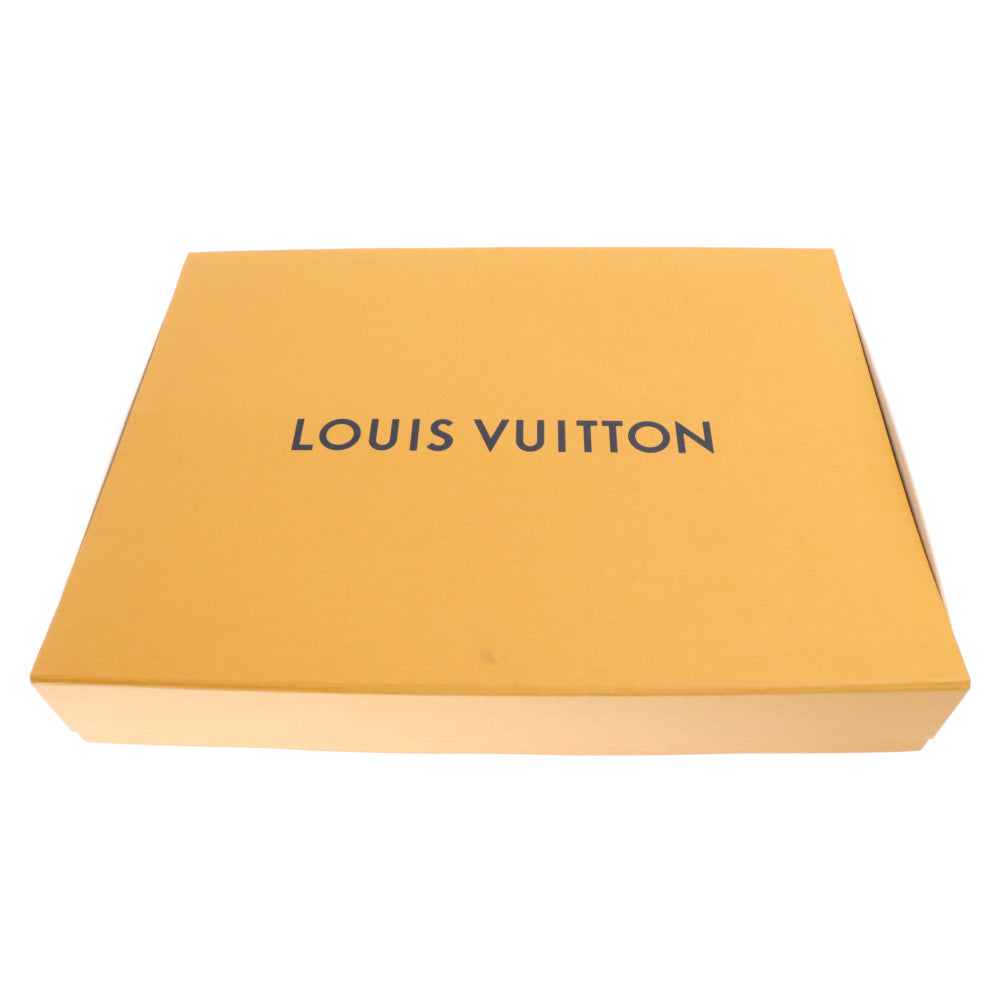 LOUIS VUITTON(ルイヴィトン) 23AW LVメダリオン フリンジクルーネックニットセーター 1ABY0W ワインレッド