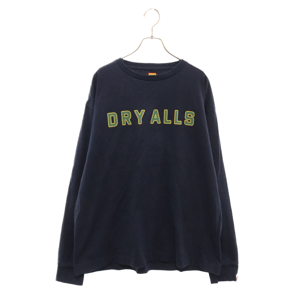 HUMAN MADE(ヒューマンメイド) 23AW DAY ALLS GRAPHIC L/S T-SHIRT グラフィック長袖Tシャツ ロンT ネイビー