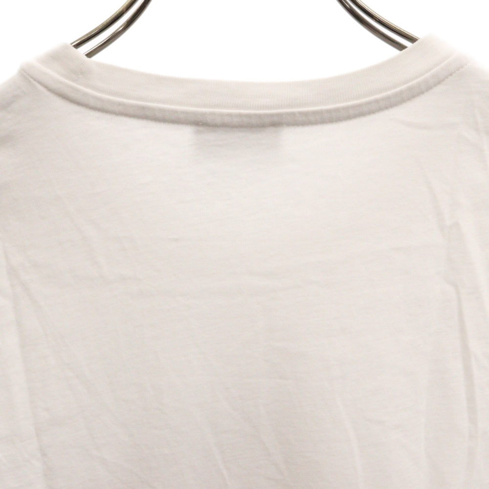 DIESEL(ディーゼル) フロントロゴプリント クルーネック半袖Tシャツ ホワイト A02971
