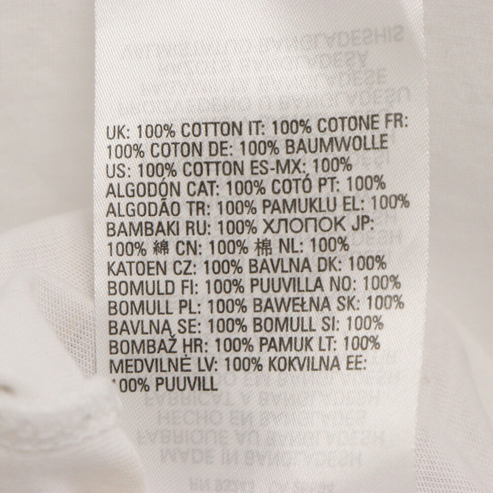 DIESEL(ディーゼル) スリムフィット DENIM DIVISION プリントクルーネック半袖Tシャツ ホワイト A10377