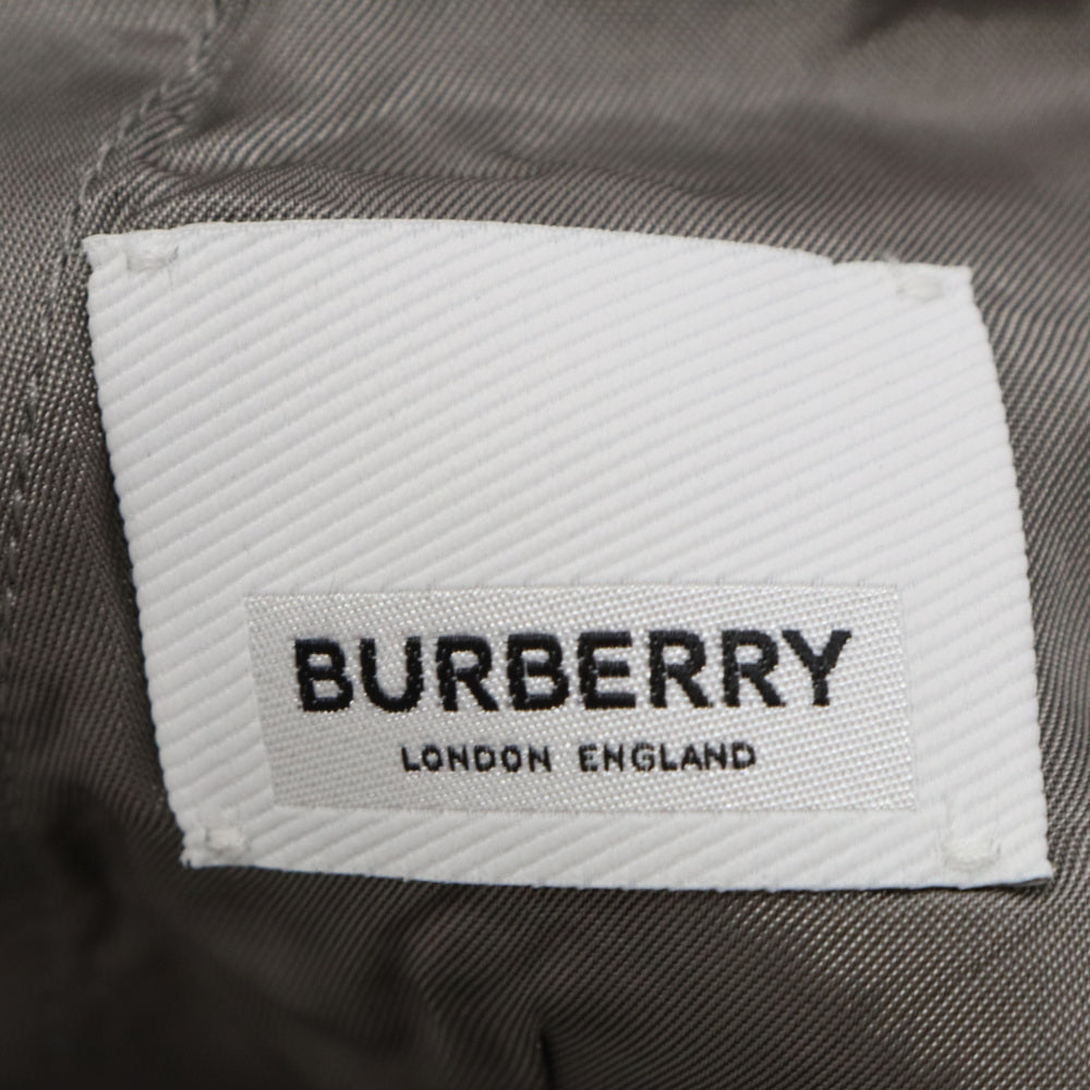 BURBERRY(バーバリー) サイドラインテーラードウールスラックスパンツ 4560422 グレー レディース