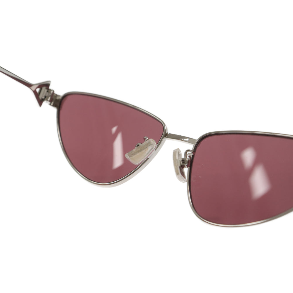 BOTTEGA VENETA(ボッテガヴェネタ) カラーレンズ キャットアイ サングラス 眼鏡 レッド VB1186S