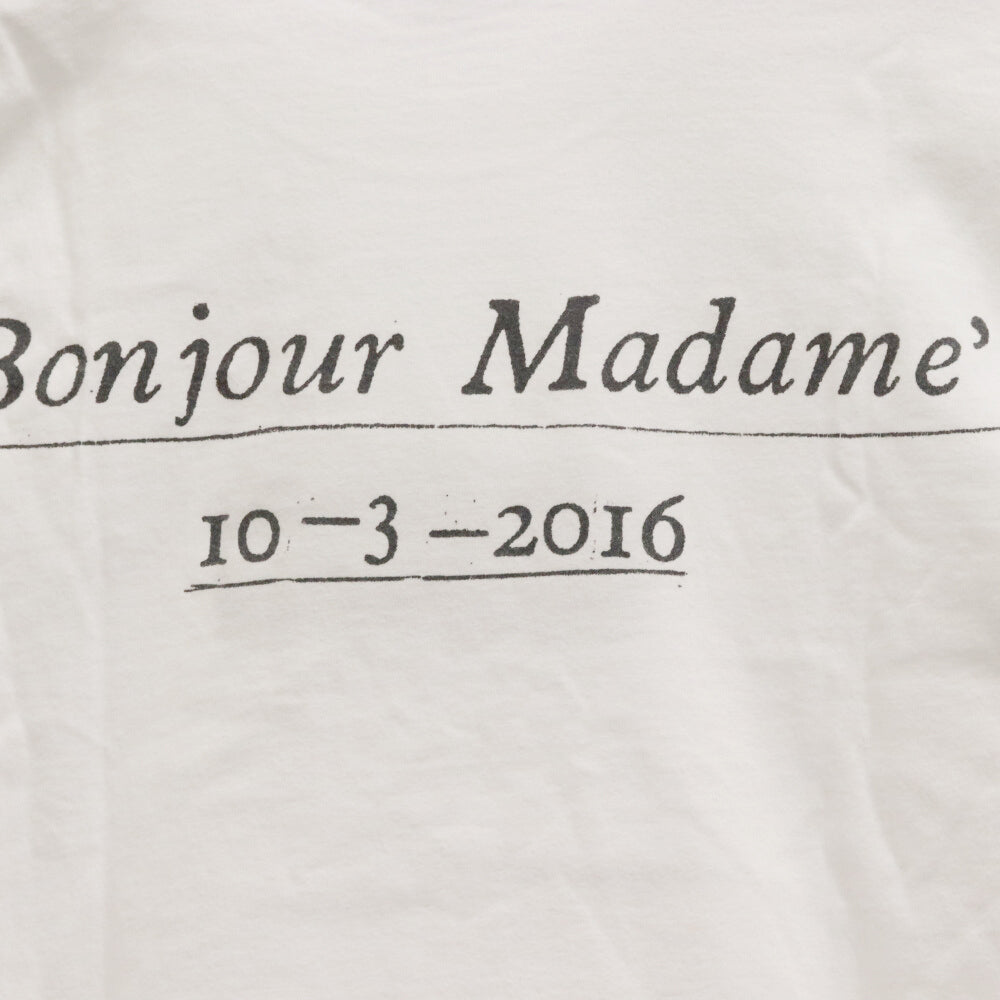 SUPREME(シュプリーム) 16SS Paris Box Logo Tee パリオープン記念 ボックスロゴ半袖Tシャツ カットソー ホワイト/ブラック