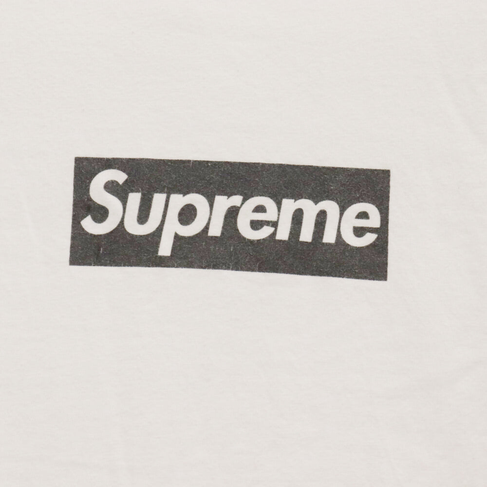 SUPREME(シュプリーム) 16SS Paris Box Logo Tee パリオープン記念 ボックスロゴ半袖Tシャツ カットソー ホワイト/ブラック