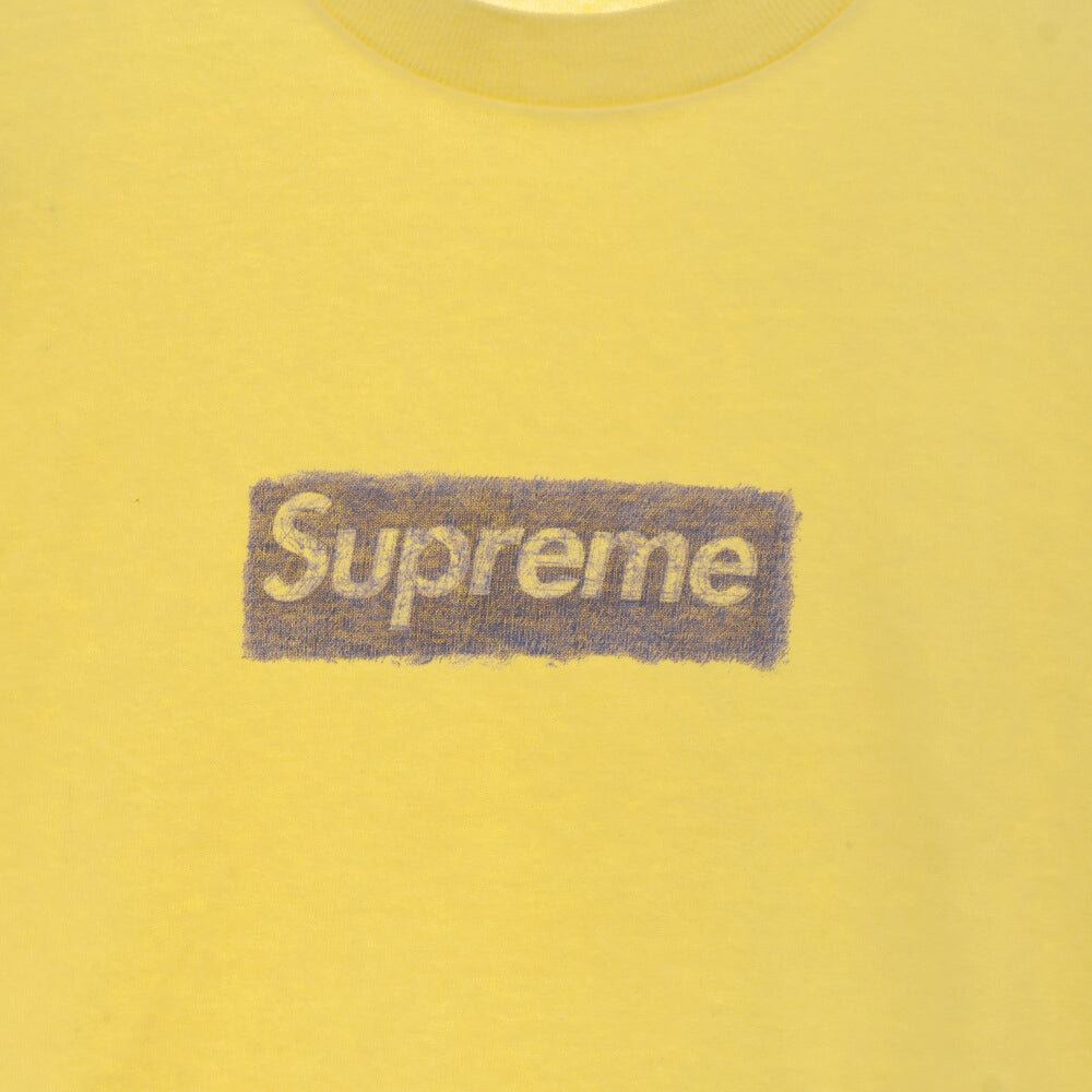 SUPREME(シュプリーム) 04SS 10th Anniversary Pen Box Logo Tee Andrei Molodkin 10周年記念 アンドレ・モロドキン ペンボックスロゴ半袖Tシャツ イエロー