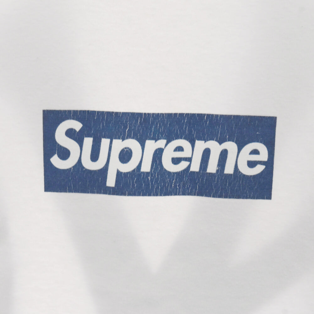 SUPREME(シュプリーム) 15SS ×New York Yankees Box Logo Tee ニューヨークヤンキース ボックスロゴ半袖Tシャツ ホワイト