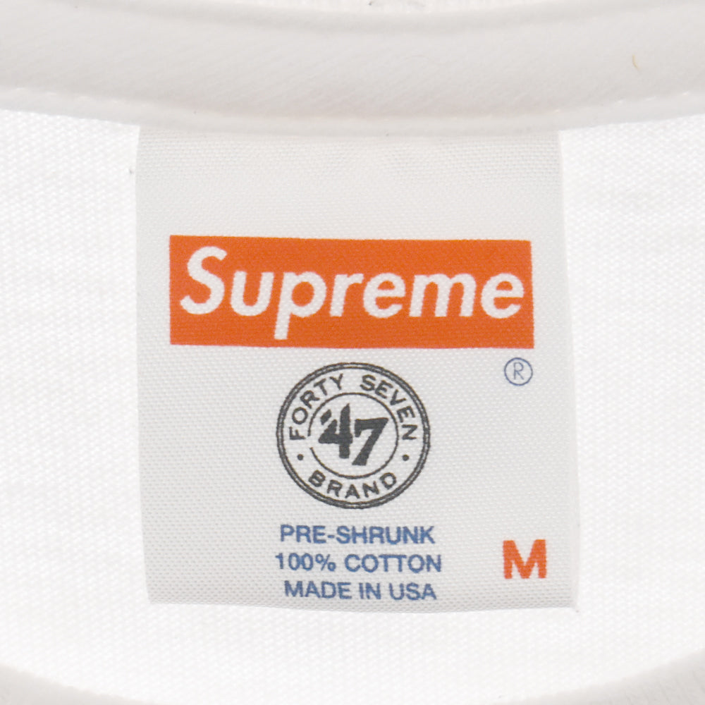 SUPREME(シュプリーム) 15SS ×New York Yankees Box Logo Tee ニューヨークヤンキース ボックスロゴ半袖Tシャツ ホワイト