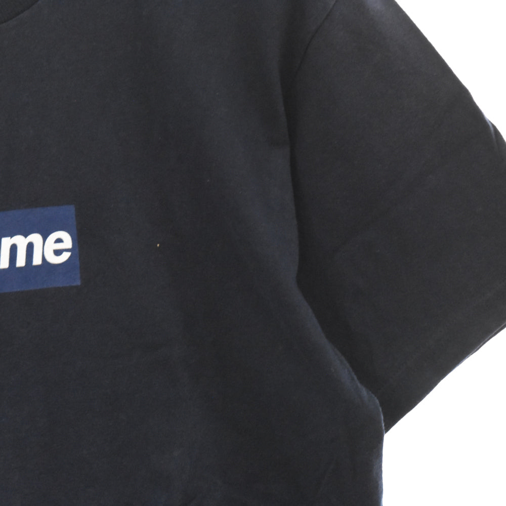 SUPREME(シュプリーム) 15SS ×New York Yankees Box Logo Tee ニューヨークヤンキース ボックスロゴ半袖Tシャツ ネイビー