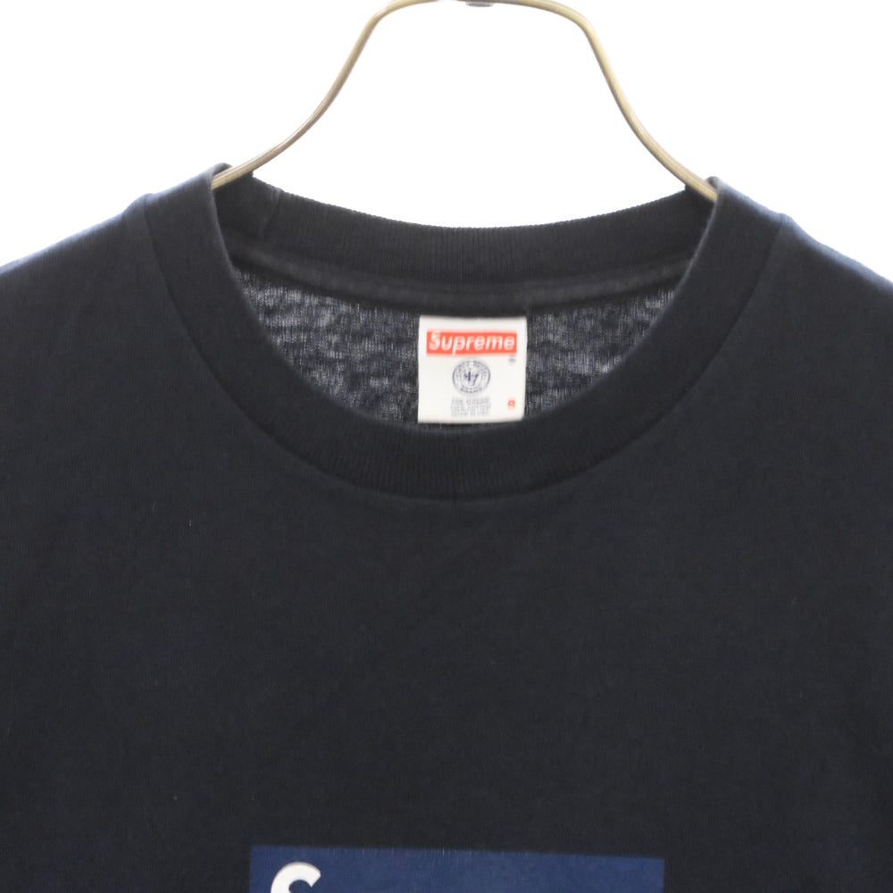 SUPREME(シュプリーム) 15SS ×New York Yankees Box Logo Tee ニューヨークヤンキース ボックスロゴ半袖Tシャツ ネイビー