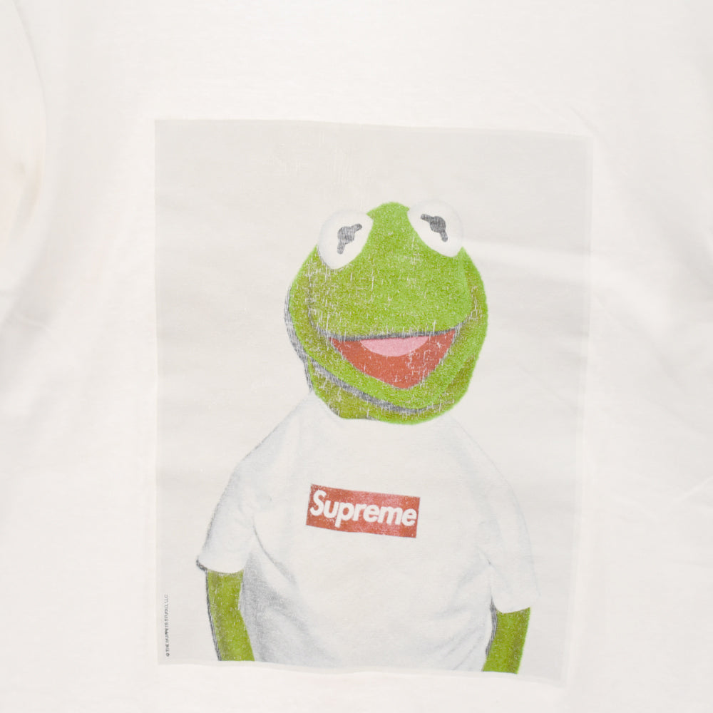 SUPREME(シュプリーム) 08SS Kermit The Frog Tee カーミット ザ フロッグ プリント半袖Tシャツ ホワイト