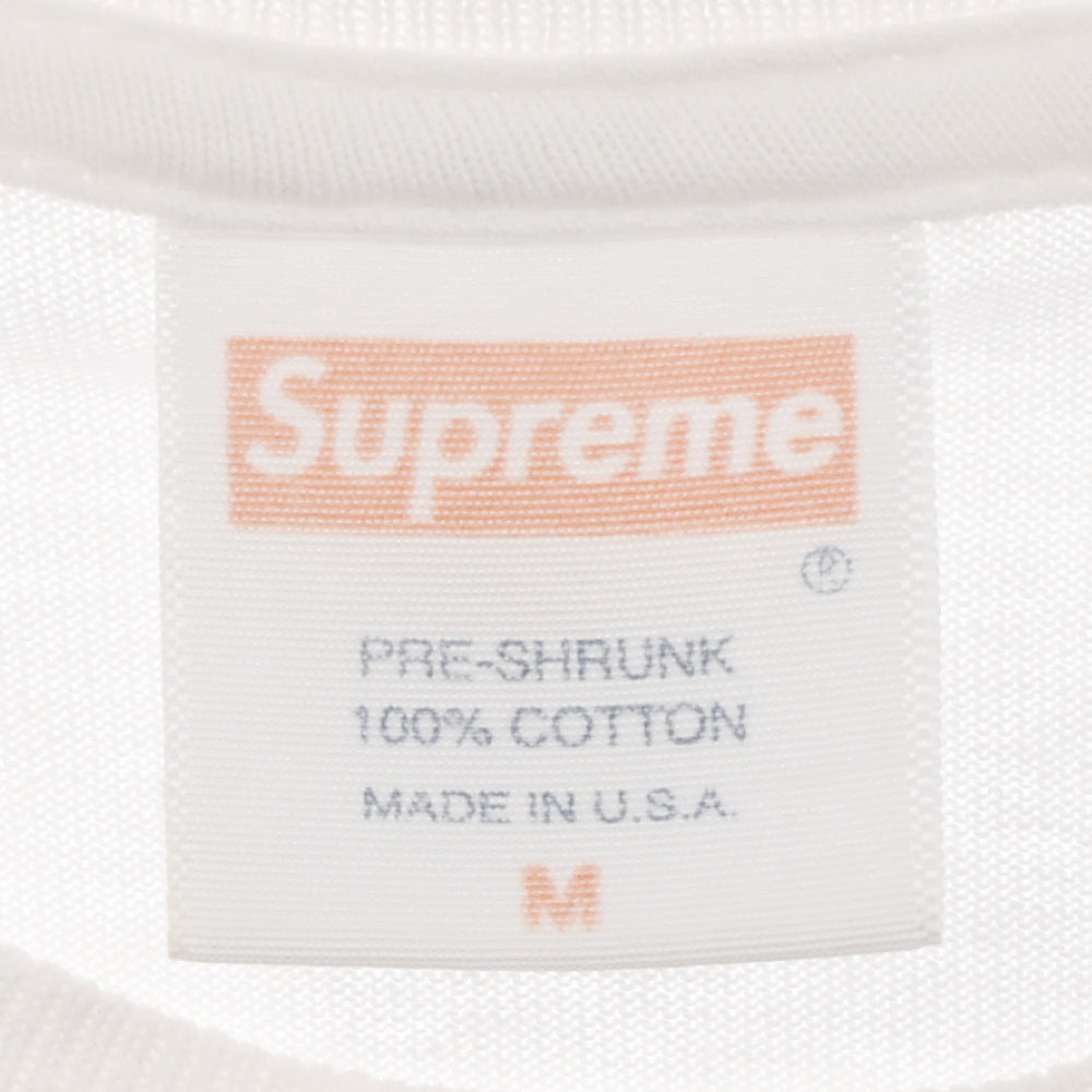 SUPREME(シュプリーム) 08SS Kermit The Frog Tee カーミット ザ フロッグ プリント半袖Tシャツ ホワイト