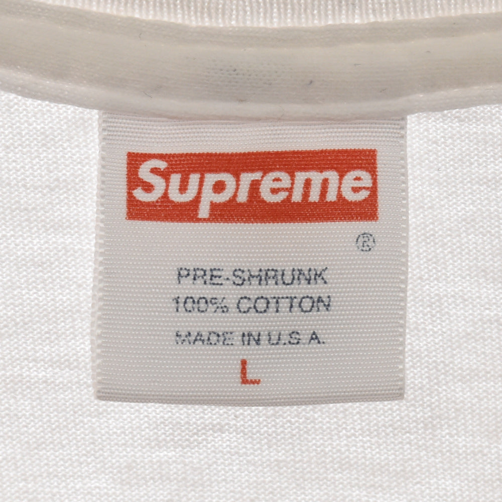 SUPREME(シュプリーム) 04SS 10th Anniversary Kate Moss Tee 10周年記念 ケイトモス プリント半袖Tシャツ ホワイト