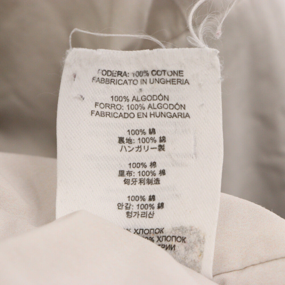 DRIES VAN NOTEN(ドリスヴァンノッテン) 21SS Grey Len Lye Edition Padded Shirt 総柄パデット 長袖シャツジャケット パームツリー柄 アイボリー