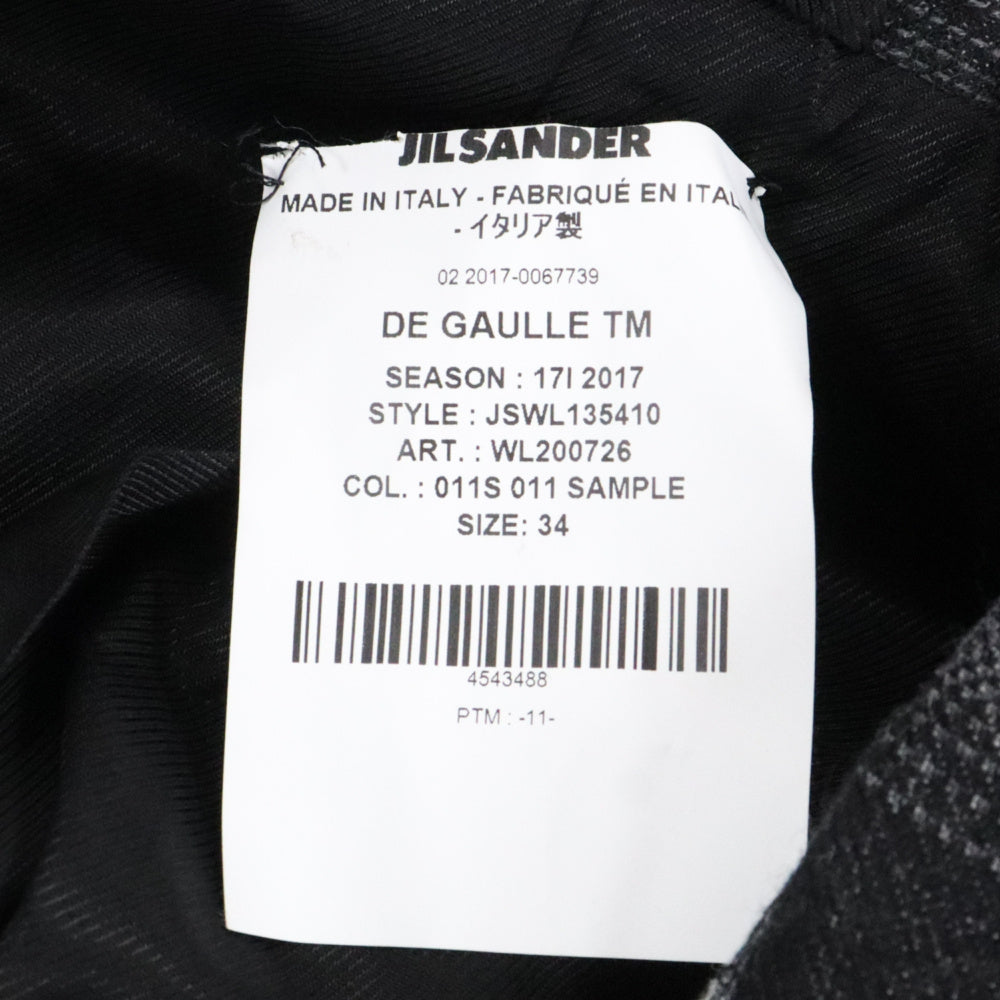 JIL SANDER(ジルサンダー) グラデーション2Bテーラードジャケット JSWL135410 グレー/ブラック レディース【サンプル品】