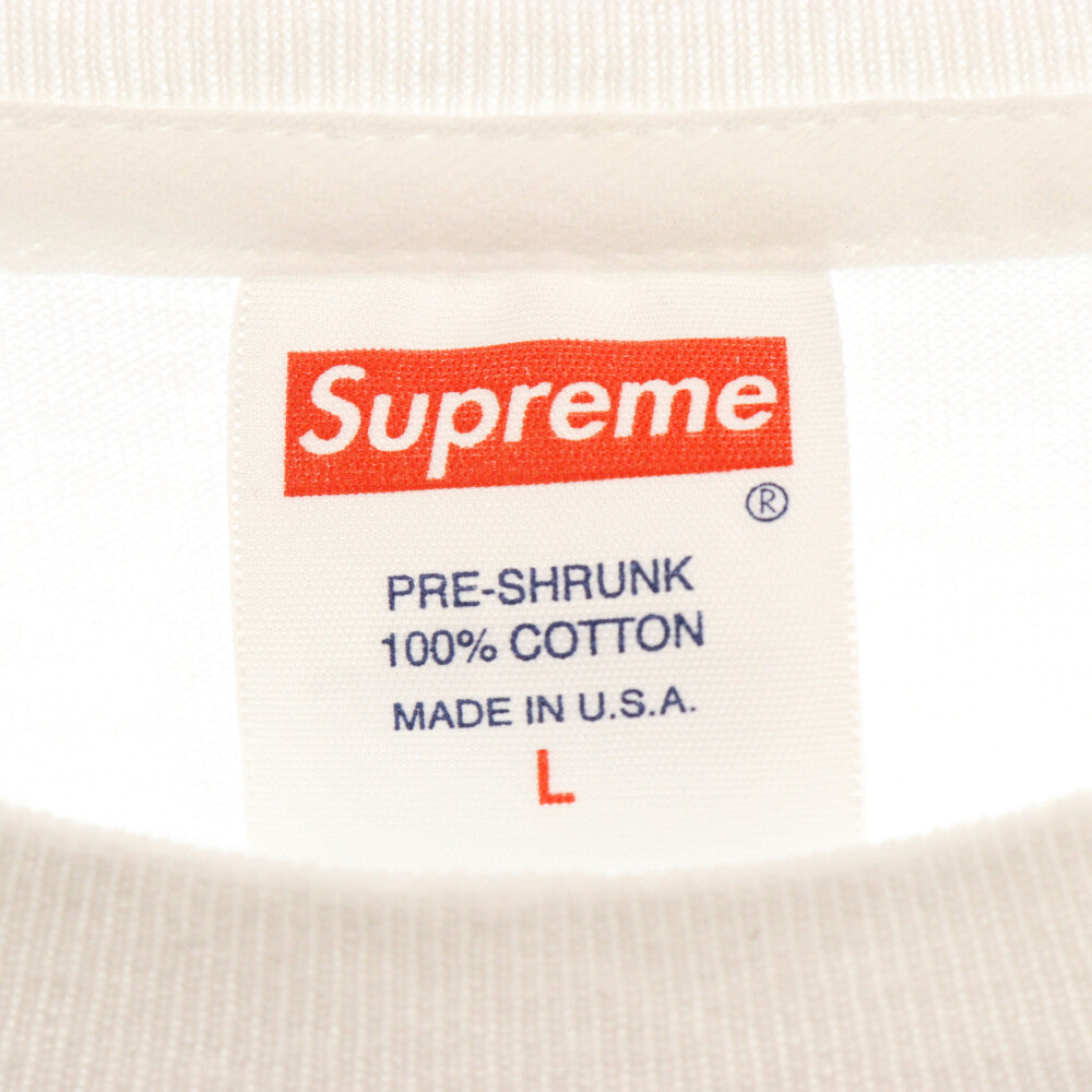 SUPREME(シュプリーム) 11SS Benefit Box Logo Tee ベネフィットボックスロゴ 旭日旗 プリント半袖Tシャツ ホワイト