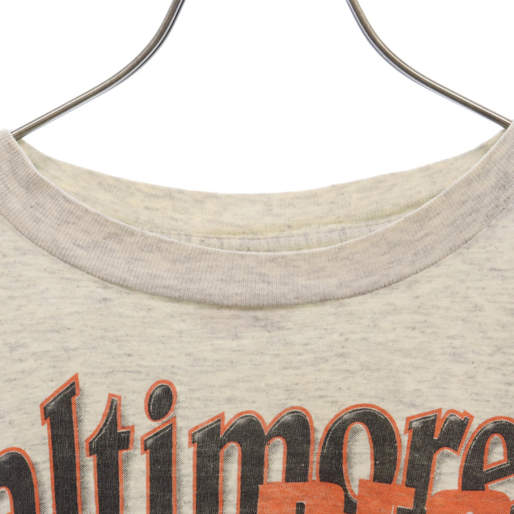 VINTAGE(ヴィンテージ) 90s VINTAGE MLB CAL RIPKEN Jr カル・リプケン ベースボールプリント半袖Tシャツ グレー