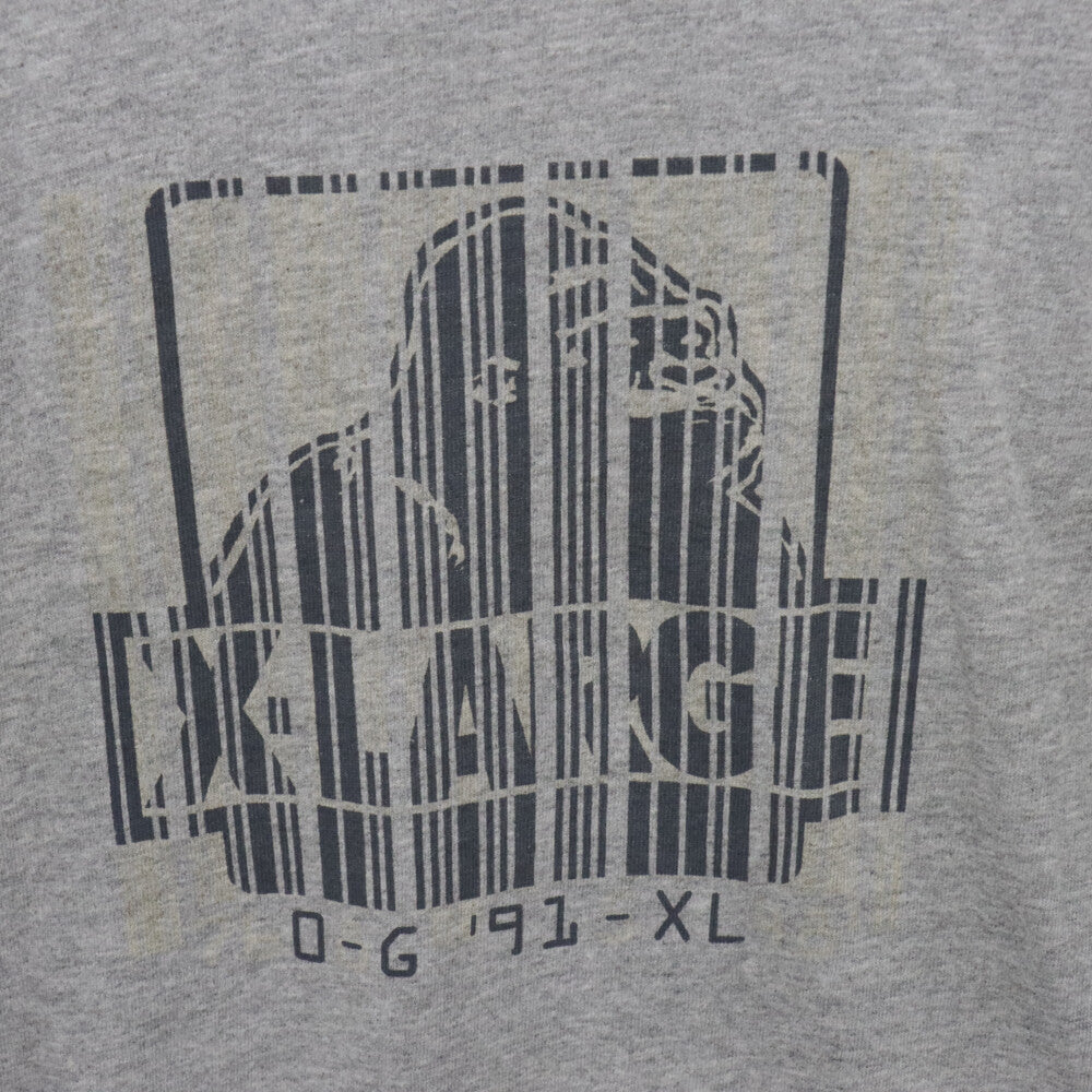 X-LARGE(エクストララージ) 90s 初期 オールドロゴプリント半袖Tシャツ グレー