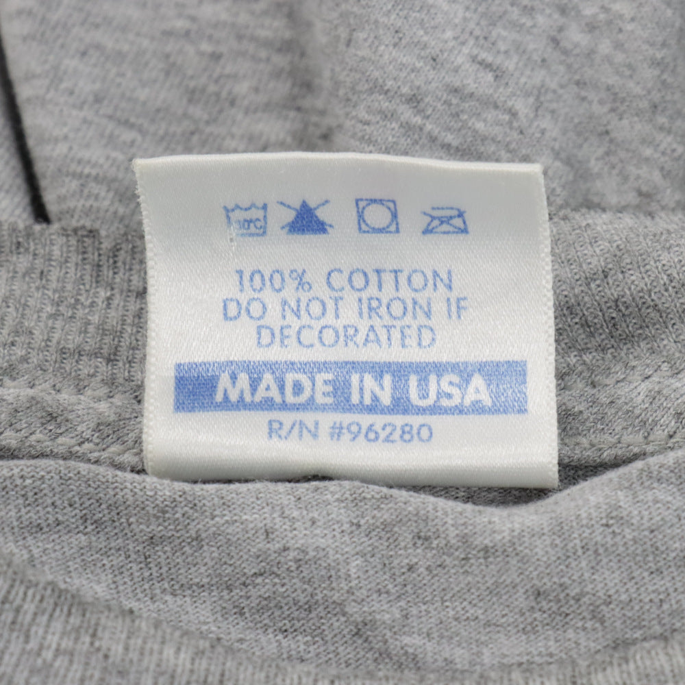 X-LARGE(エクストララージ) 90s 初期 オールドロゴプリント半袖Tシャツ グレー