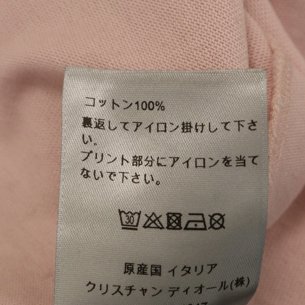 DIOR(ディオール) 20SS ×Alex Foxton Rose Compact Cotton Tee ×アレックス・フォクストン ローズ プリント半袖Tシャツ カットソー 943J605B0554 ピンク