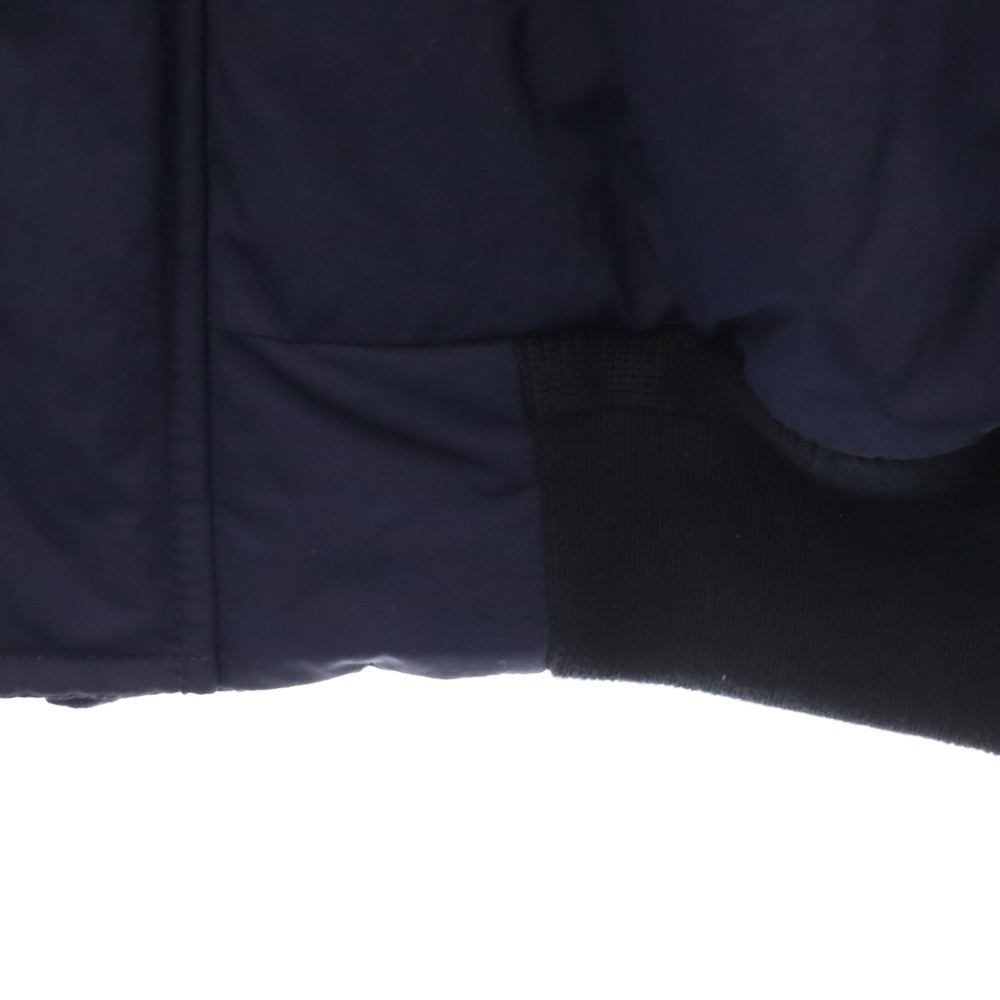 BALENCIAGA(バレンシアガ) Ski Bomber Jacket 647640 スキー ボンバージャケット ナイロンジップアップ ネイビー/レッド