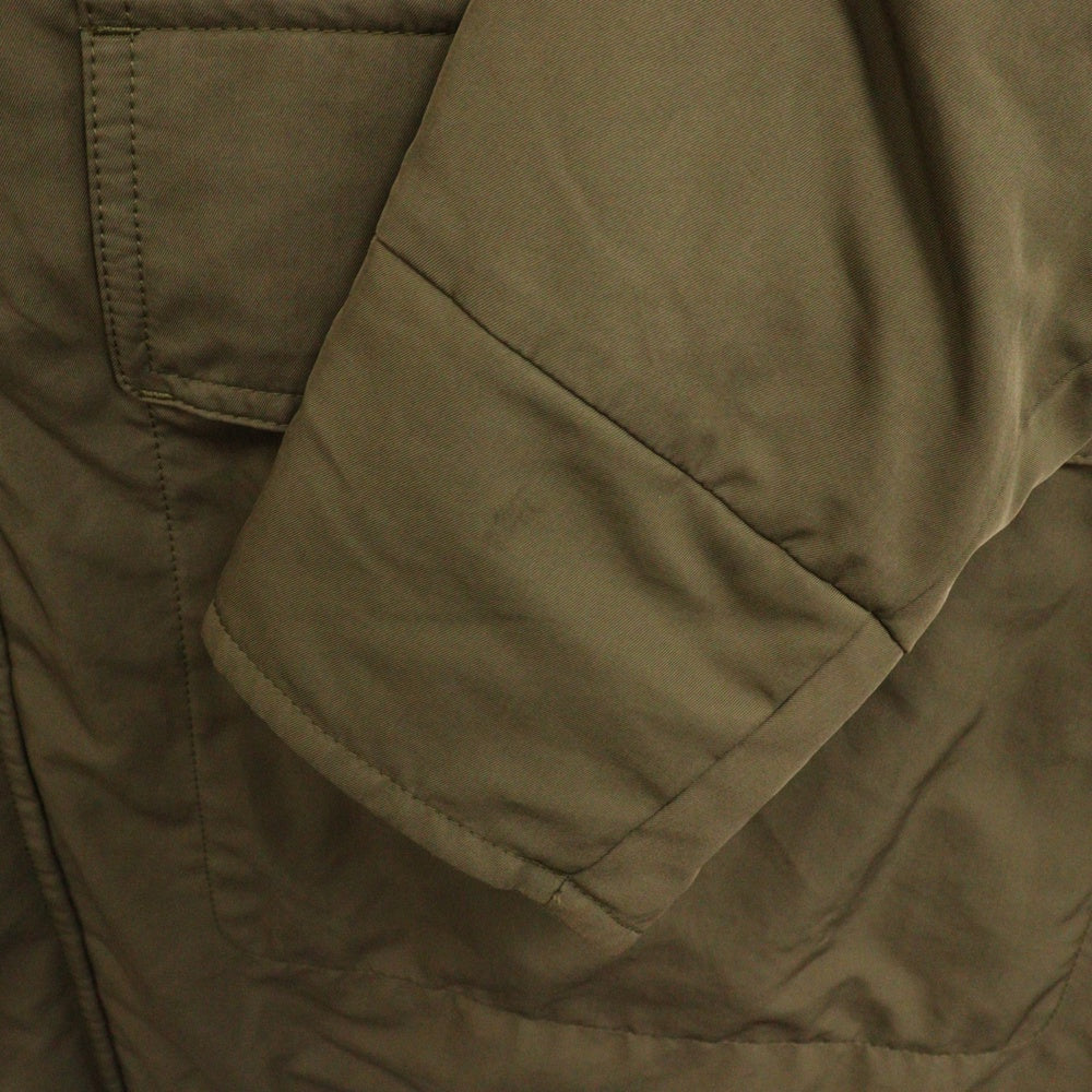 OFF-WHITE(オフホワイト) 19AW Reversible Coverall Military Green Jacket カバーオール ミリタリージャケット モッズコート グリーン OMEA199F19F23026