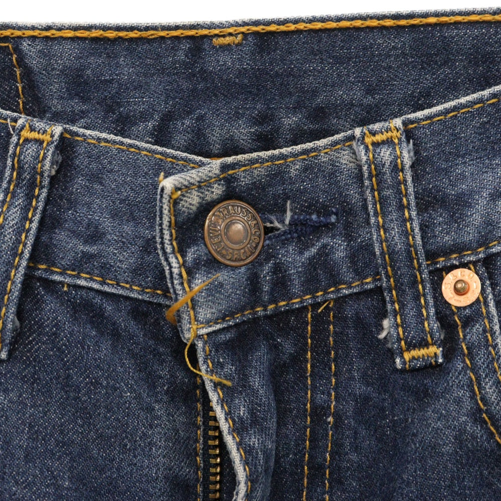Levi's(リーバイス) 90s 511 511-0201 左綾織りストレートデニムパンツ インディゴブルー