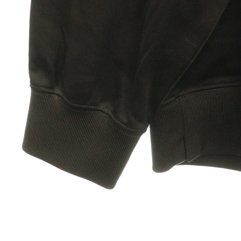 OFF-WHITE(オフホワイト) OW Patch Slim Hoodie ロゴパッチプルオーバーフーディパーカー OMBB097C99FLE006 ブラック/オレンジ