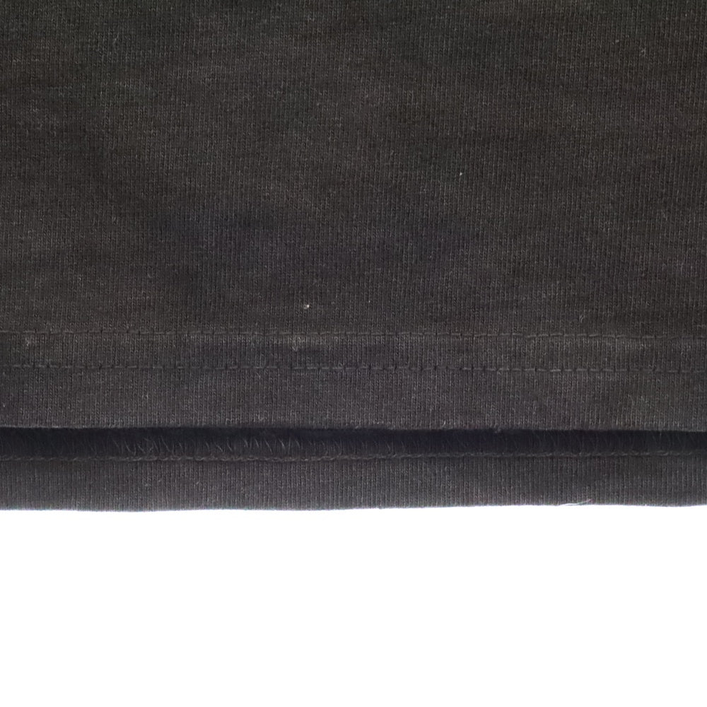 PROTOTYPES(プロトタイプス) CUT UP SLEEVE CREWNECK インサイドアウト レイヤード長袖カットソー ブラック