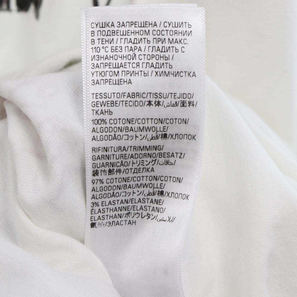 BALENCIAGA(バレンシアガ) 24SS DIY METAL L/S T-SHIR 699191 TPVO2 ディーアイワイ メタルロゴ 長袖カットソー ホワイト