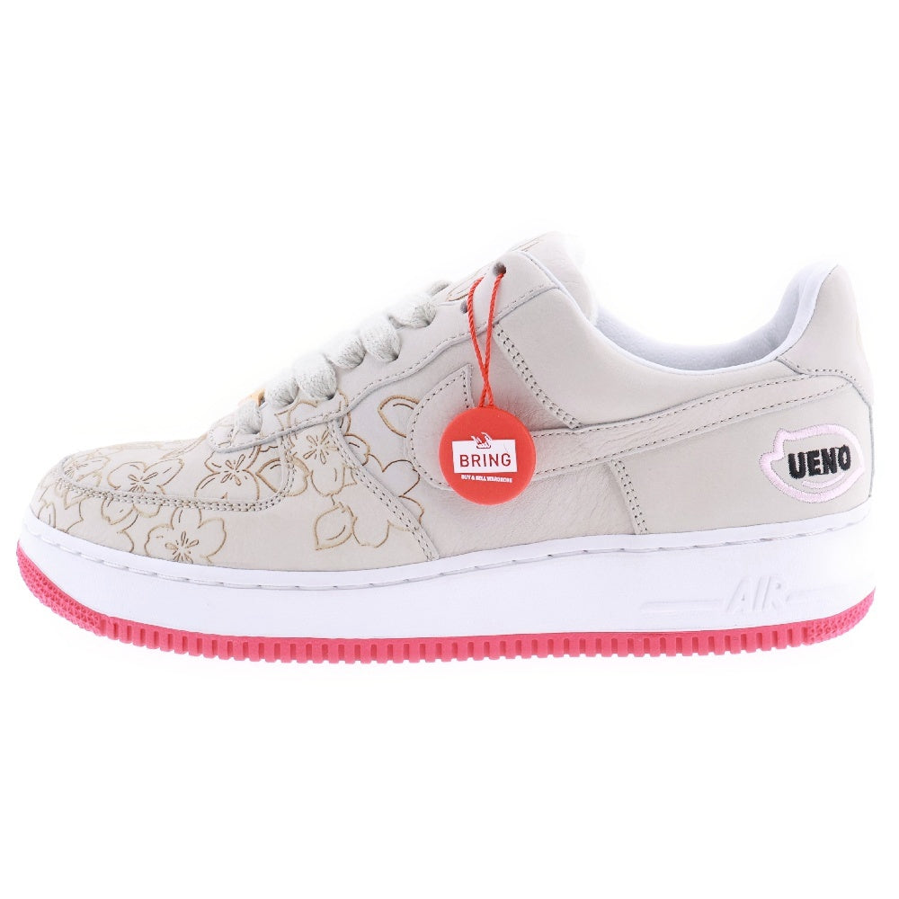 NIKE(ナイキ) 05年製 世界200足限定 Air Force 1 LOW UENO CITY ATTACK SAKURA 309360-001 エアフォースワン 上野 桜モデル ローカットスニーカー US9/27cm グレー